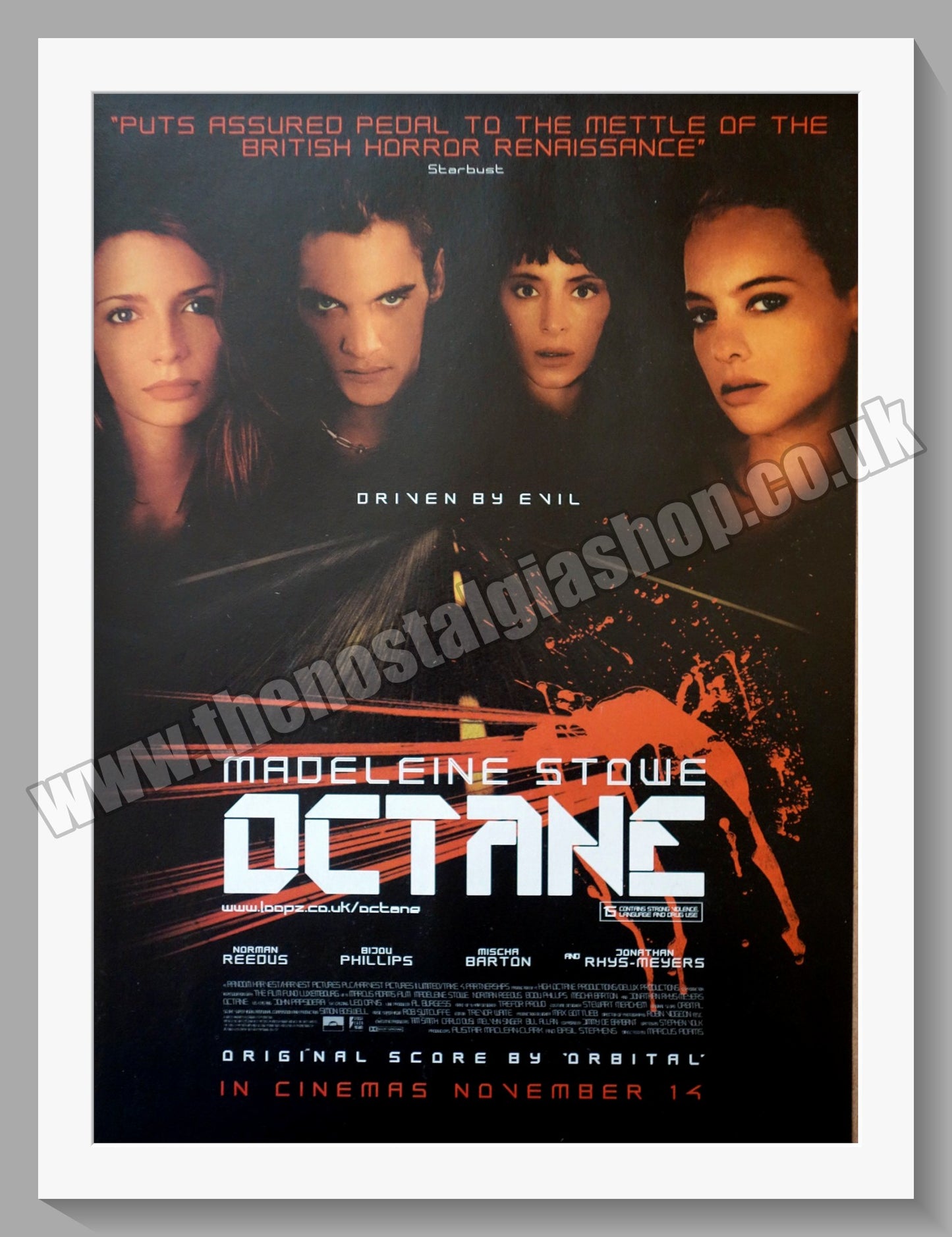 Octane Madeleine Stowe. 2003 Original Advert (ref AD58339)