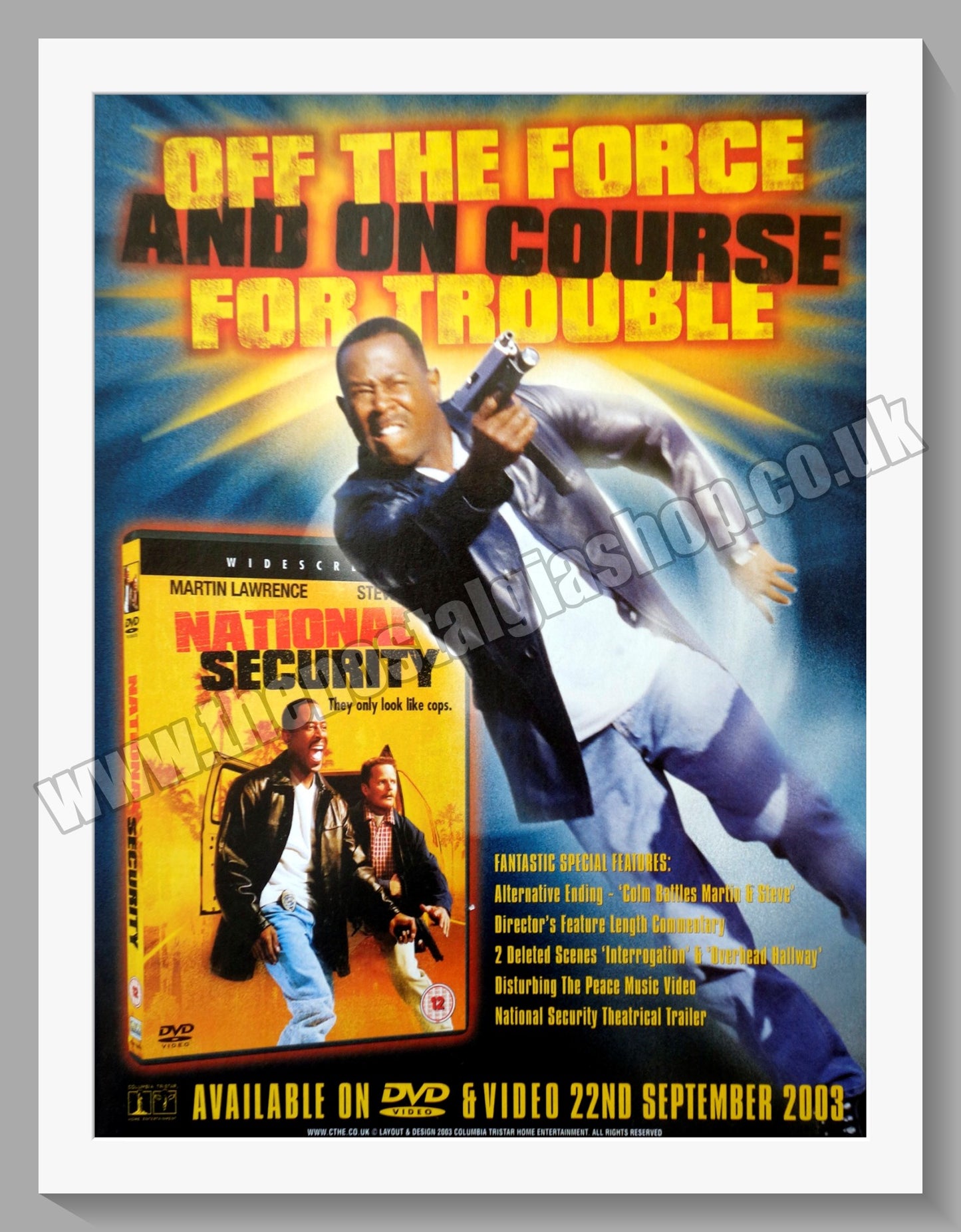 National Security. 2003 Original Advert (ref AD58501)