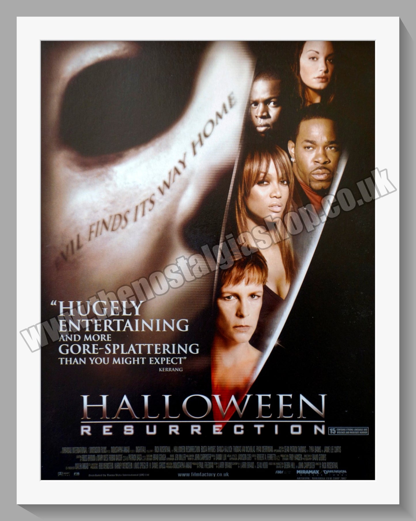 Halloween Resurrection. 2002 Original Advert (ref AD58509)