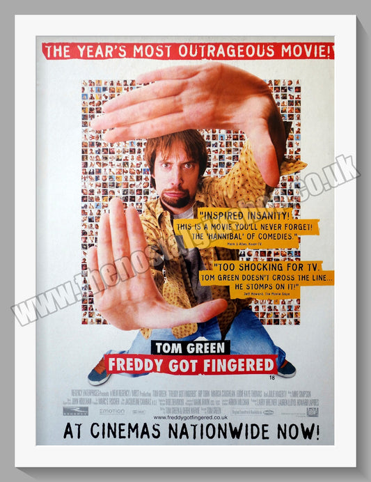 Freddy Got Fingered. 2001 Original Advert (ref AD58519)