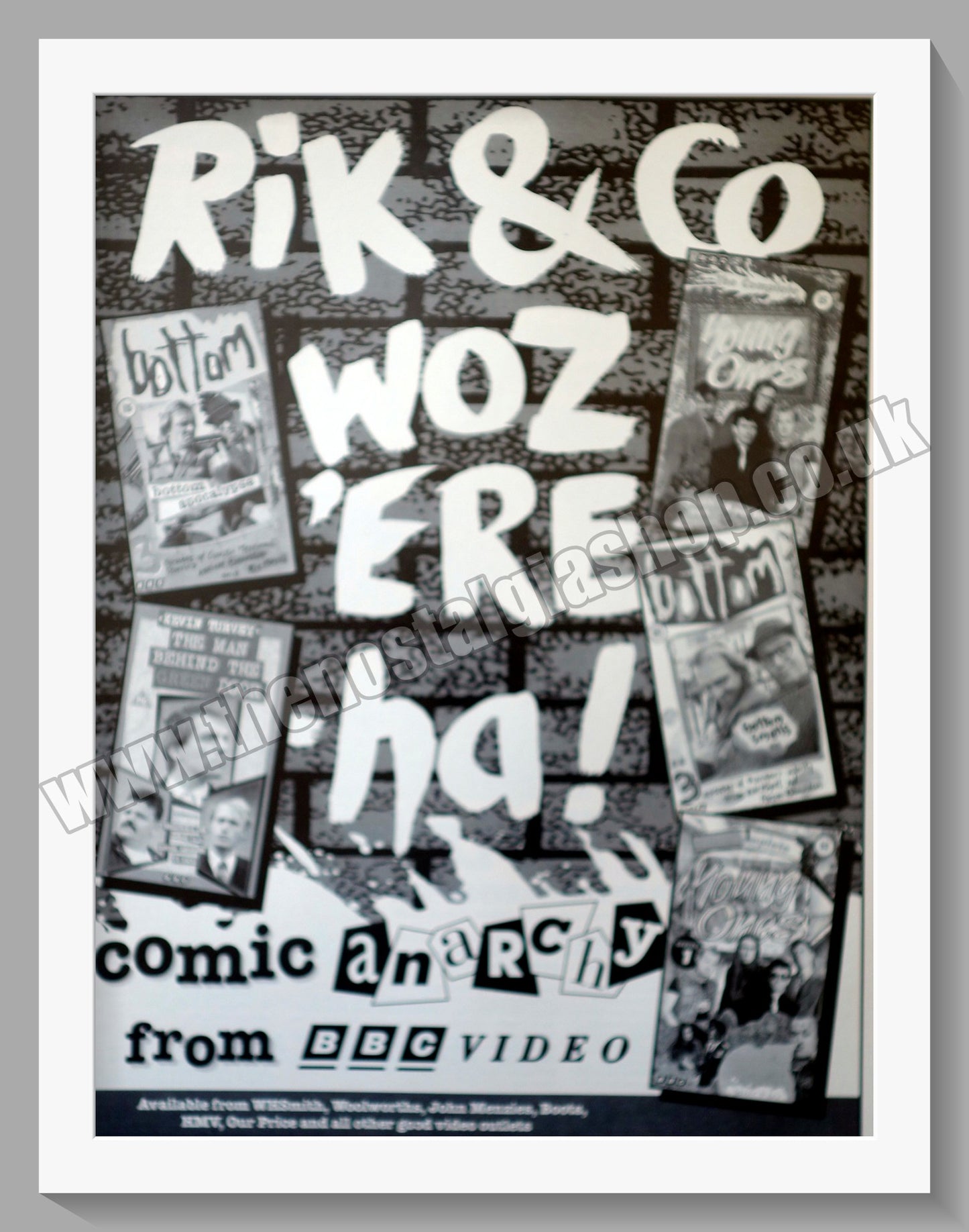 Young Ones, Bottom Series. 2003 Original Advert (ref AD58522)