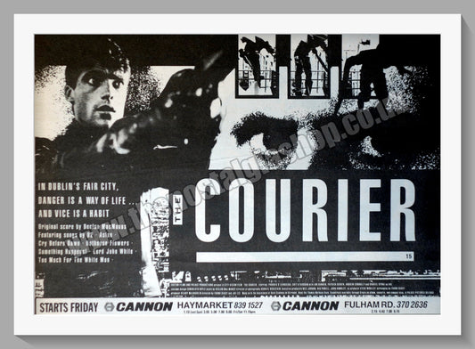 The Courier. 1988 Original Advert (ref AD58527)