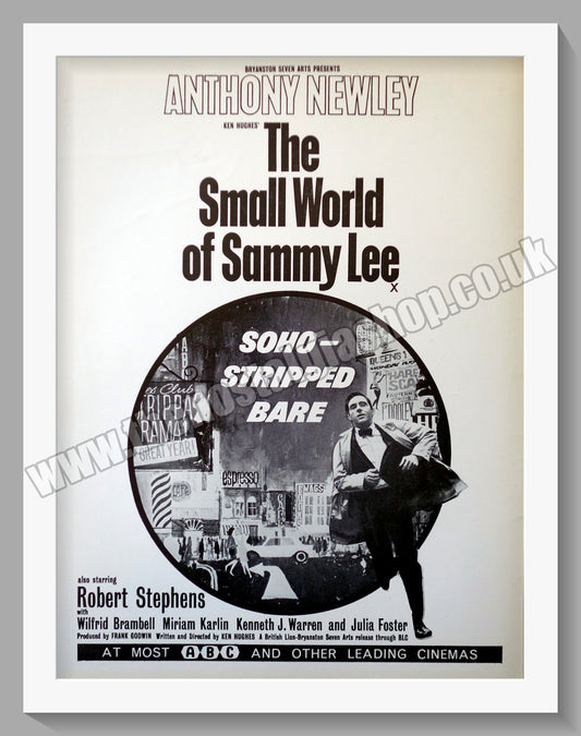 The Small World Of Sammy Lee. 1963 Original Advert (ref AD58528)