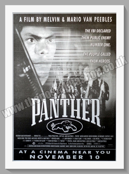 Panther. 1995 Original Advert (ref AD58539)
