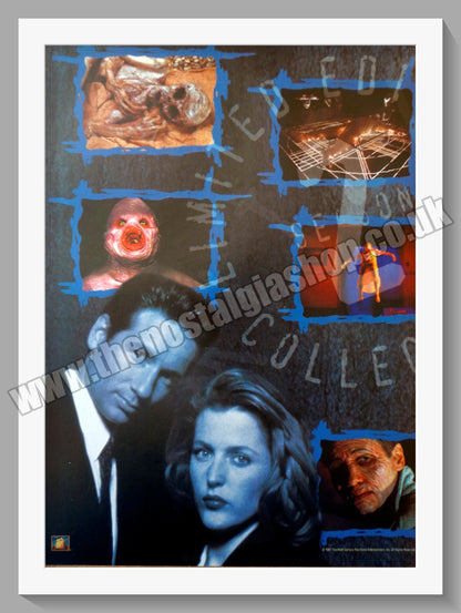 The X Files. 1997 Set Of 2 Original Adverts (ref AD58542)