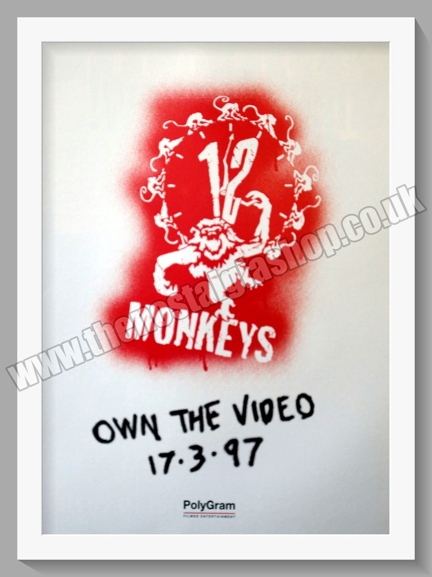 12 Monkeys. 1997 Original Advert (ref AD58601)