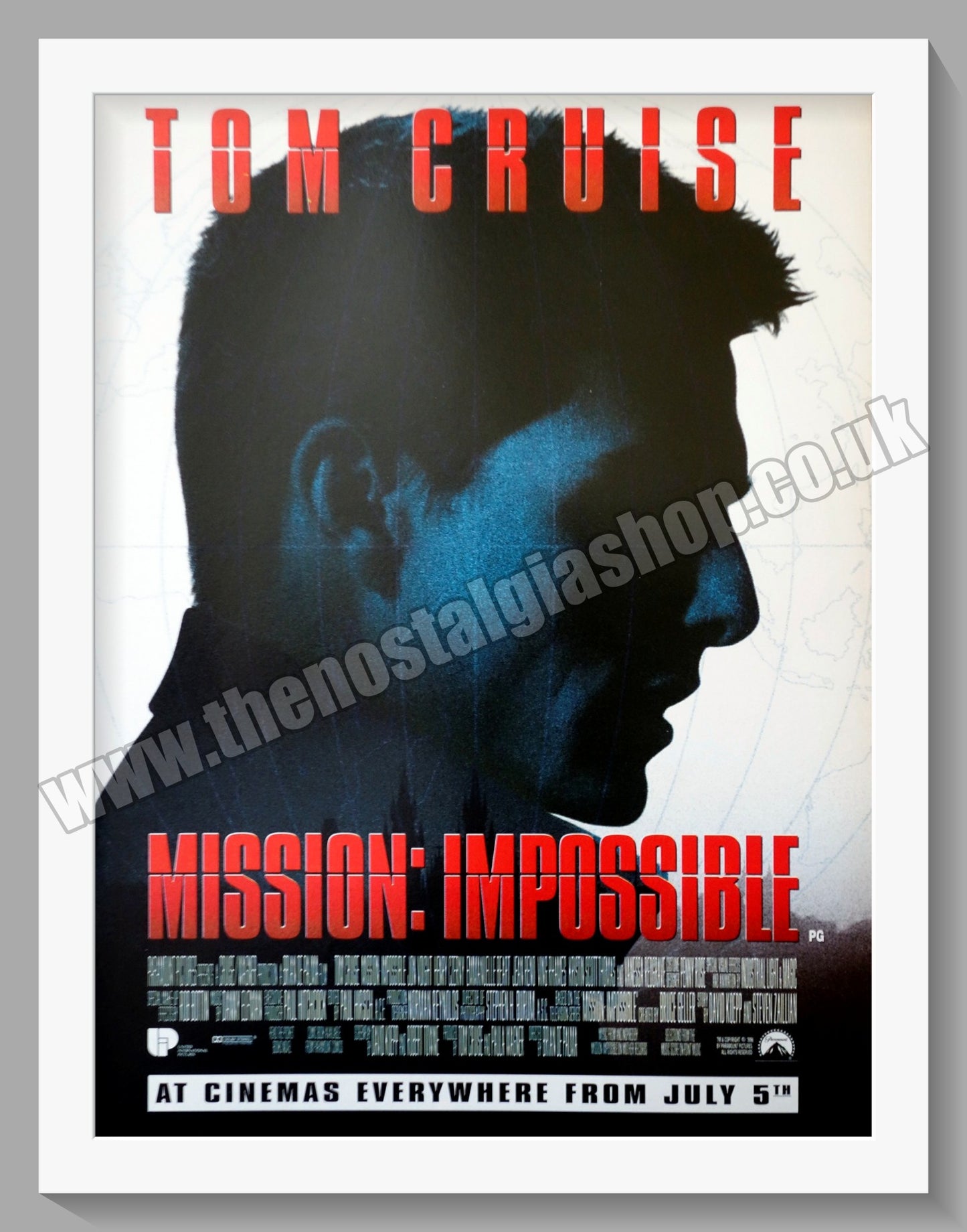 Mission-Impossible Tom Cruise. 1996 Original Advert (ref AD58605)