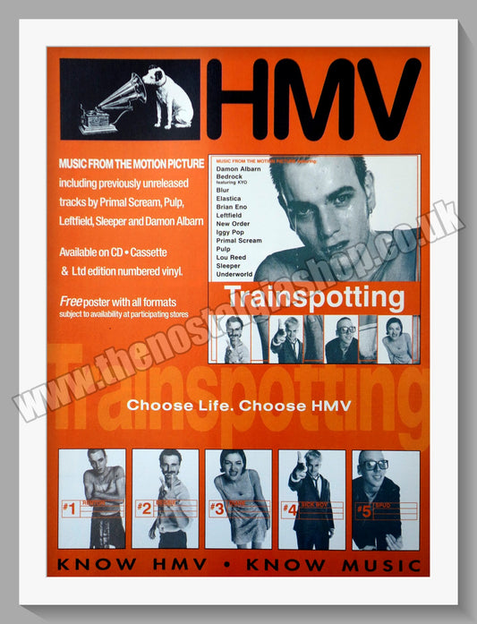 Trainspotting. 2006 Original Advert (ref AD58607)