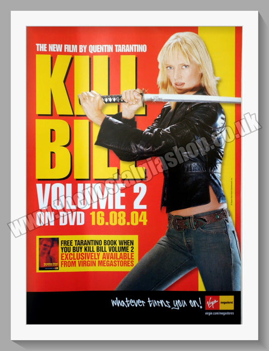 Kill Bill Volume 2. 2004 Original Advert (ref AD58612)