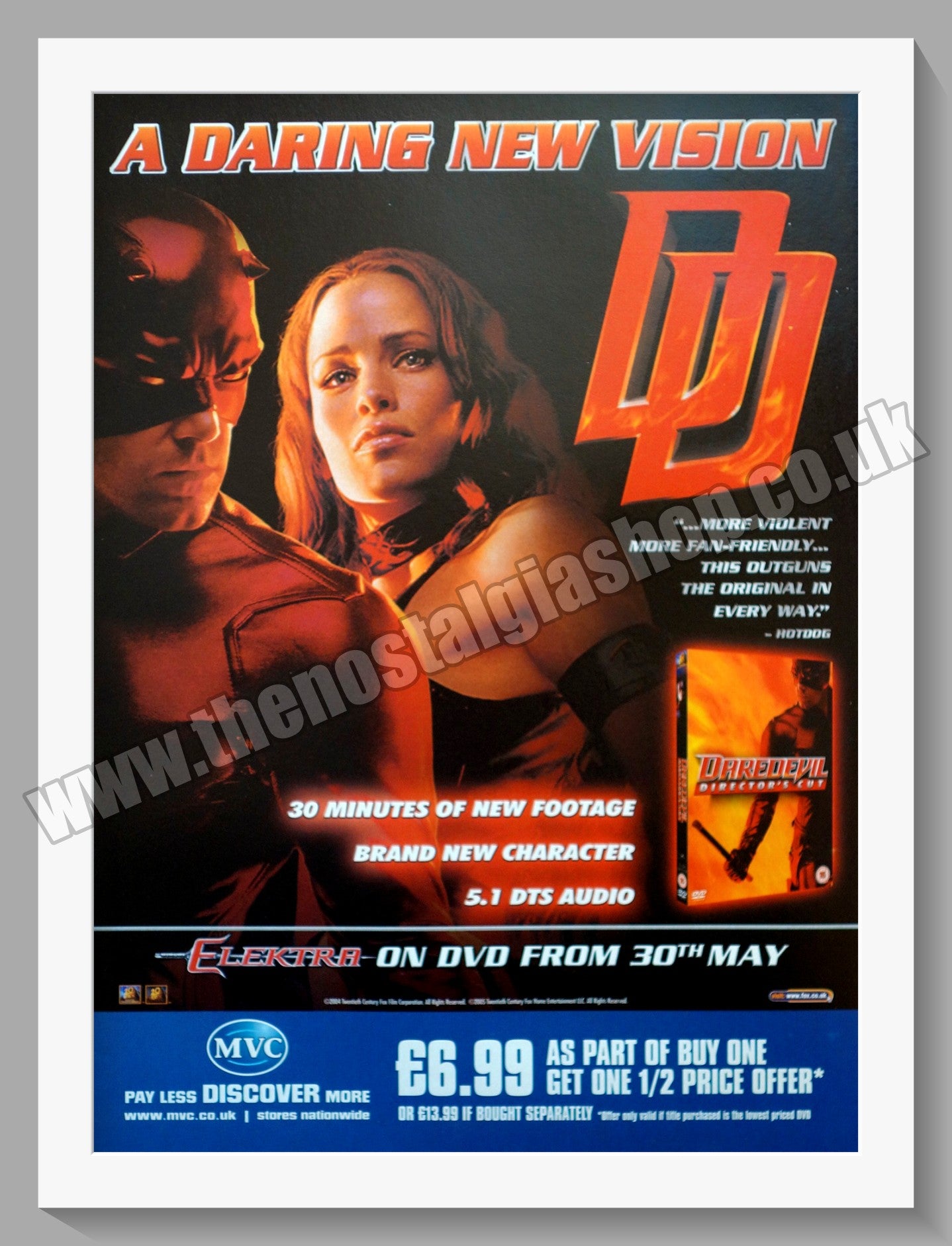 Daredevil. 2005 Original Advert (ref AD58625)