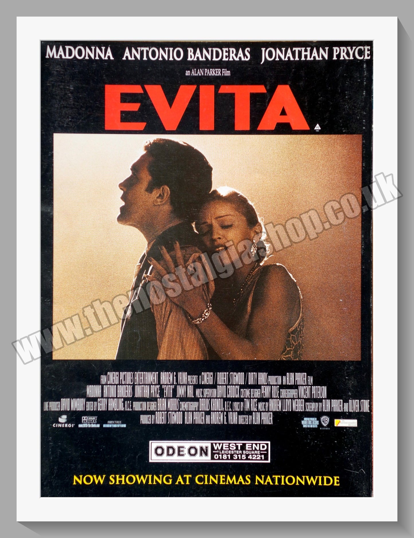 Evita. 1997 Original Advert (ref AD681)