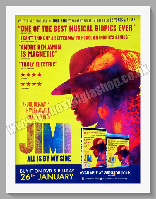 Jimi, All is by my side. 2015 Original Advert (ref AD58259)