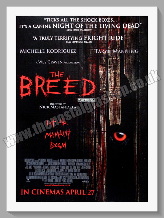 The Breed. Wes Craven. 2007 Original Advert (ref AD58296)