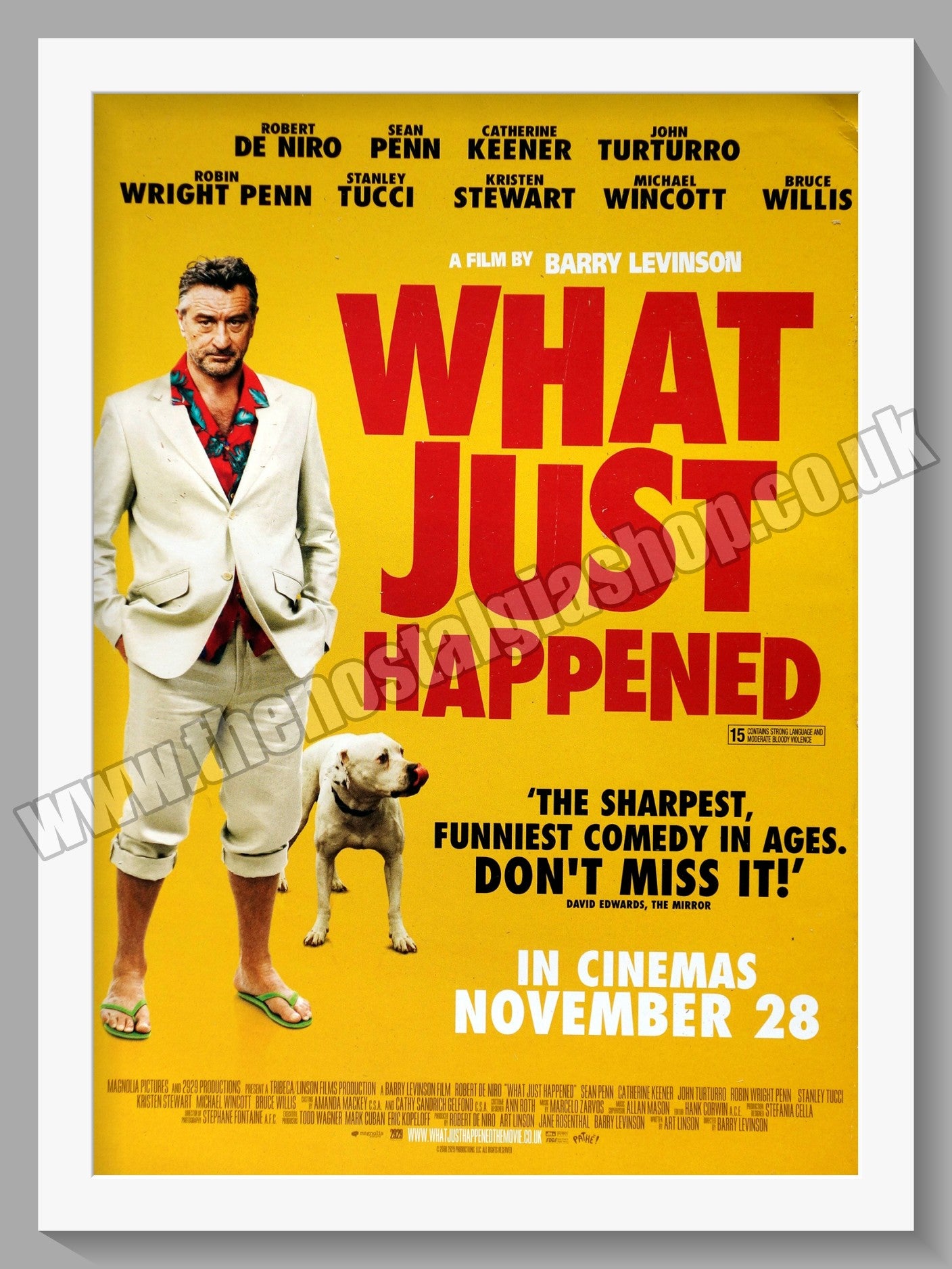 What Just Happened. 2008 Original Advert (ref AD58640)