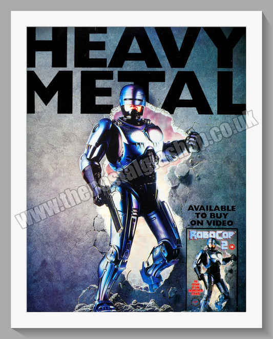 Robocop 2. 1991 Original Advert (ref AD58649)