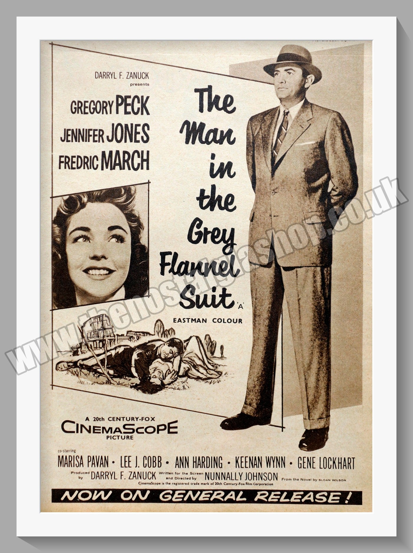 The Man In The Grey Flannel Suit. 1956 Original Advert (ref AD58695)