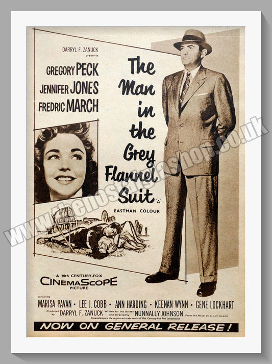 The Man In The Grey Flannel Suit. 1956 Original Advert (ref AD58695)