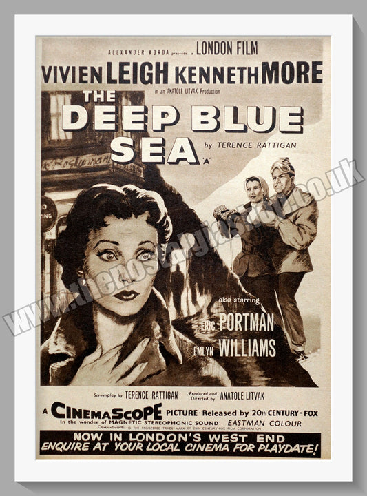 The Deep Blue Sea. 1955 Original Advert (ref AD58705)