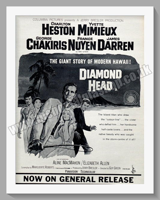 Diamond Head. 1963 Original Advert (ref AD58712)
