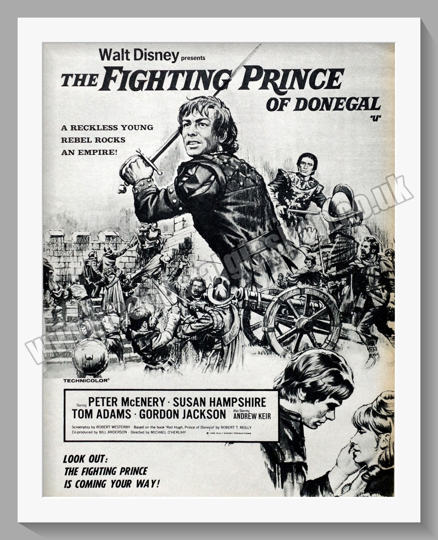 The Fighting Prince Of Donegal. 1966 Original Advert (ref AD58715)