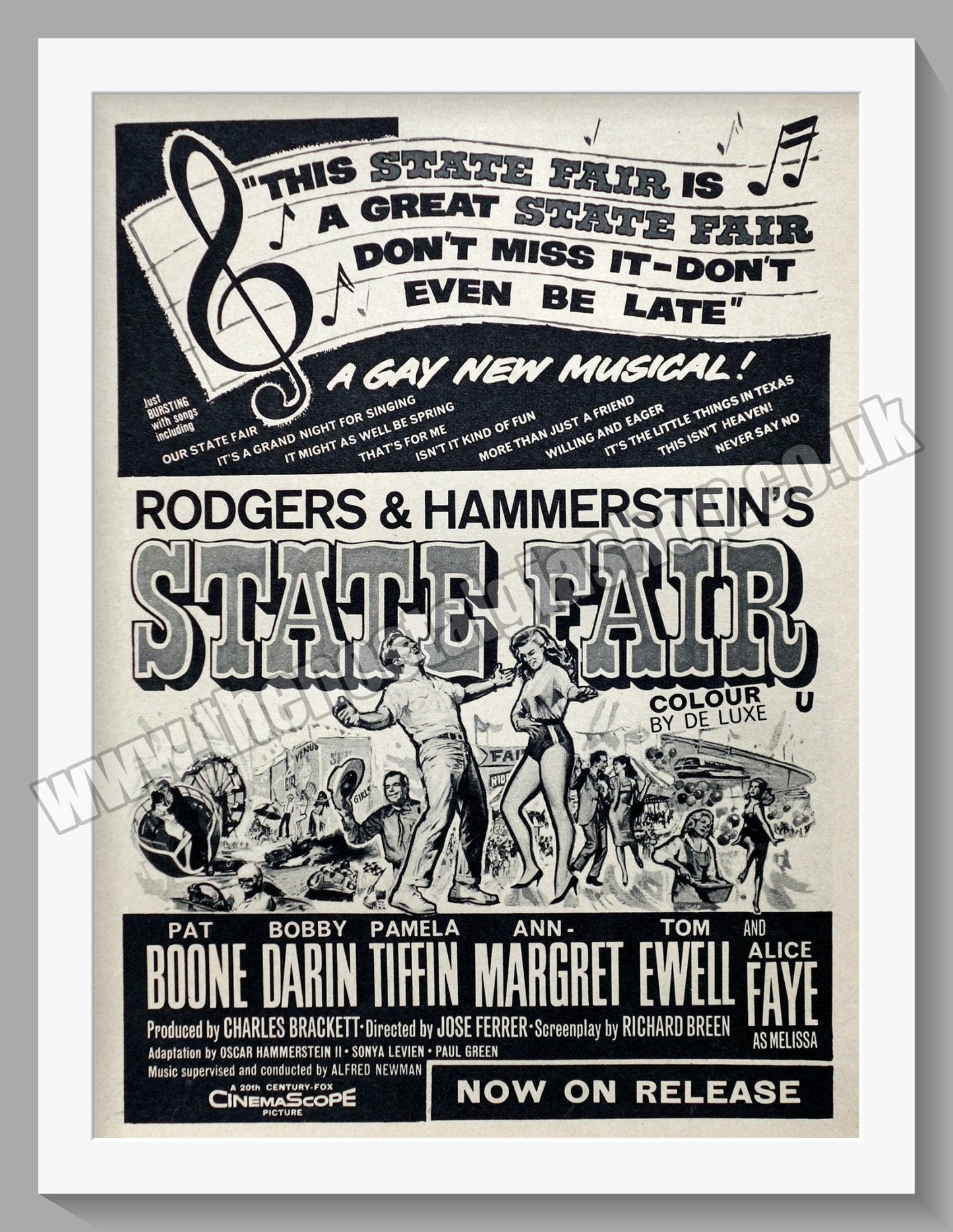 State Fair. 1962 Original Advert (ref AD58716)