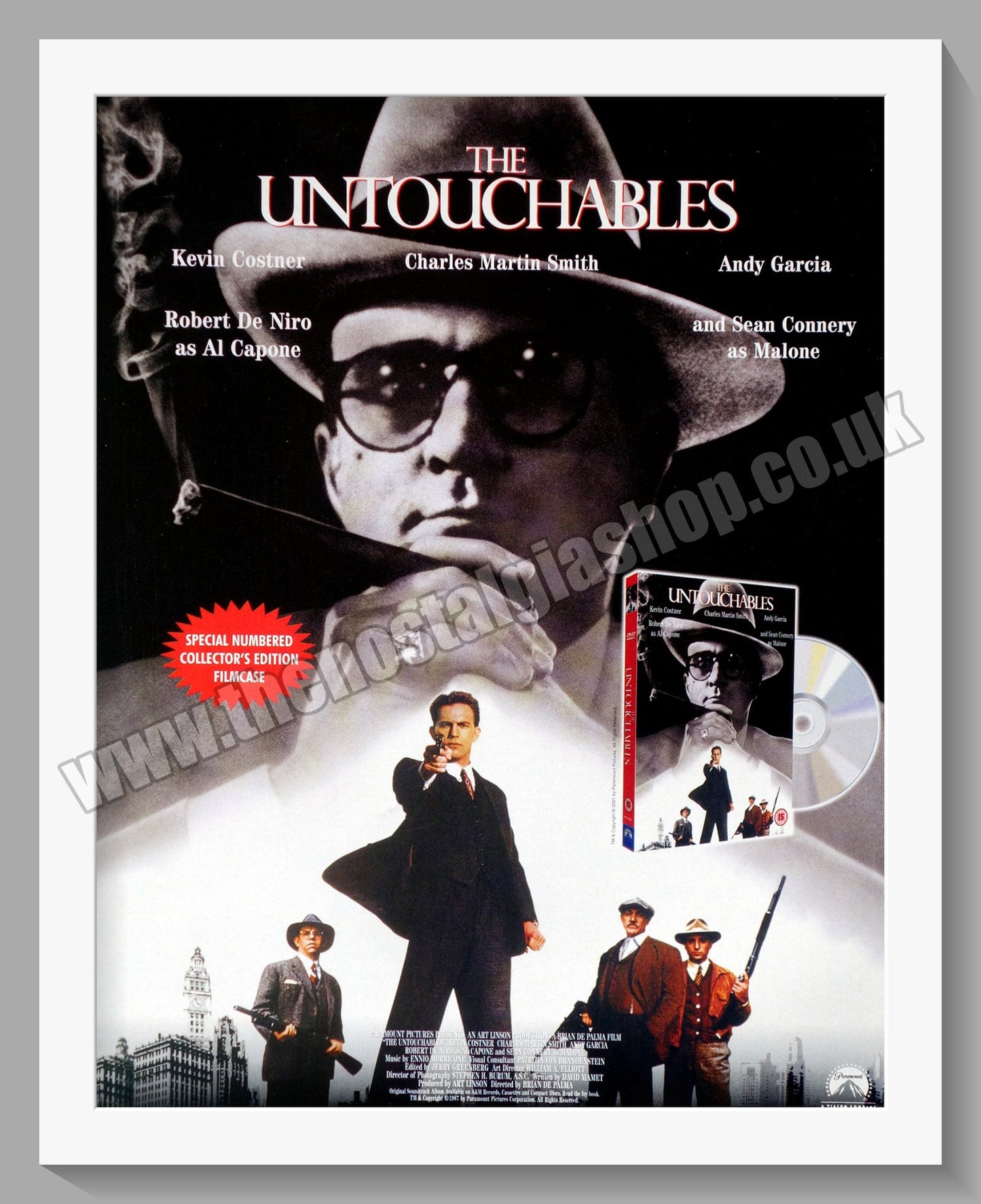 The Untouchables. 2001 Original Advert (ref AD58735)
