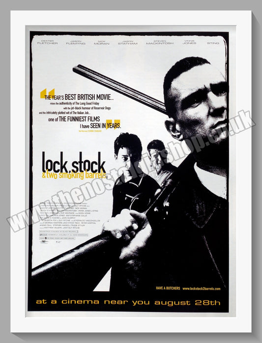 Lock Stock & Two Smoking Barrels. 1998 Original Advert (ref AD58854)