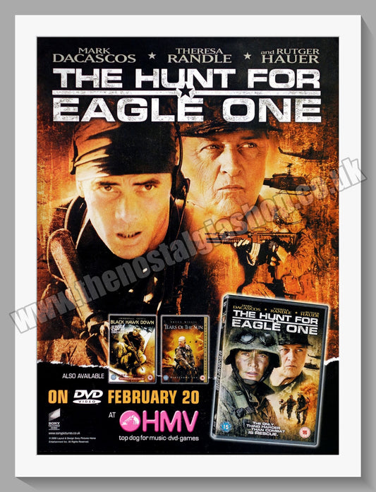 The Hunt For Eagle One . 2006 Original Advert (ref AD58878)