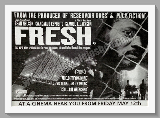 Fresh. 1995 Original Advert (ref AD58972)