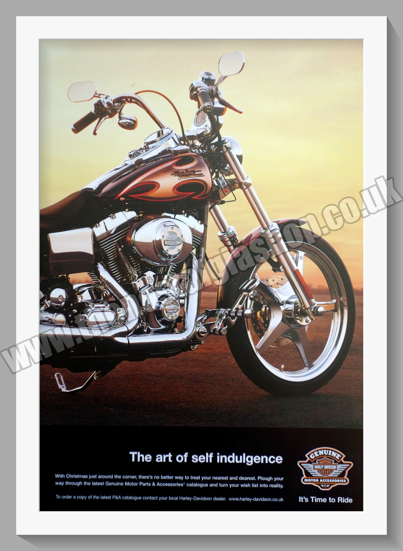 Harley Davidson Motorcycles. Original Advert 2005 (ref AD58427)