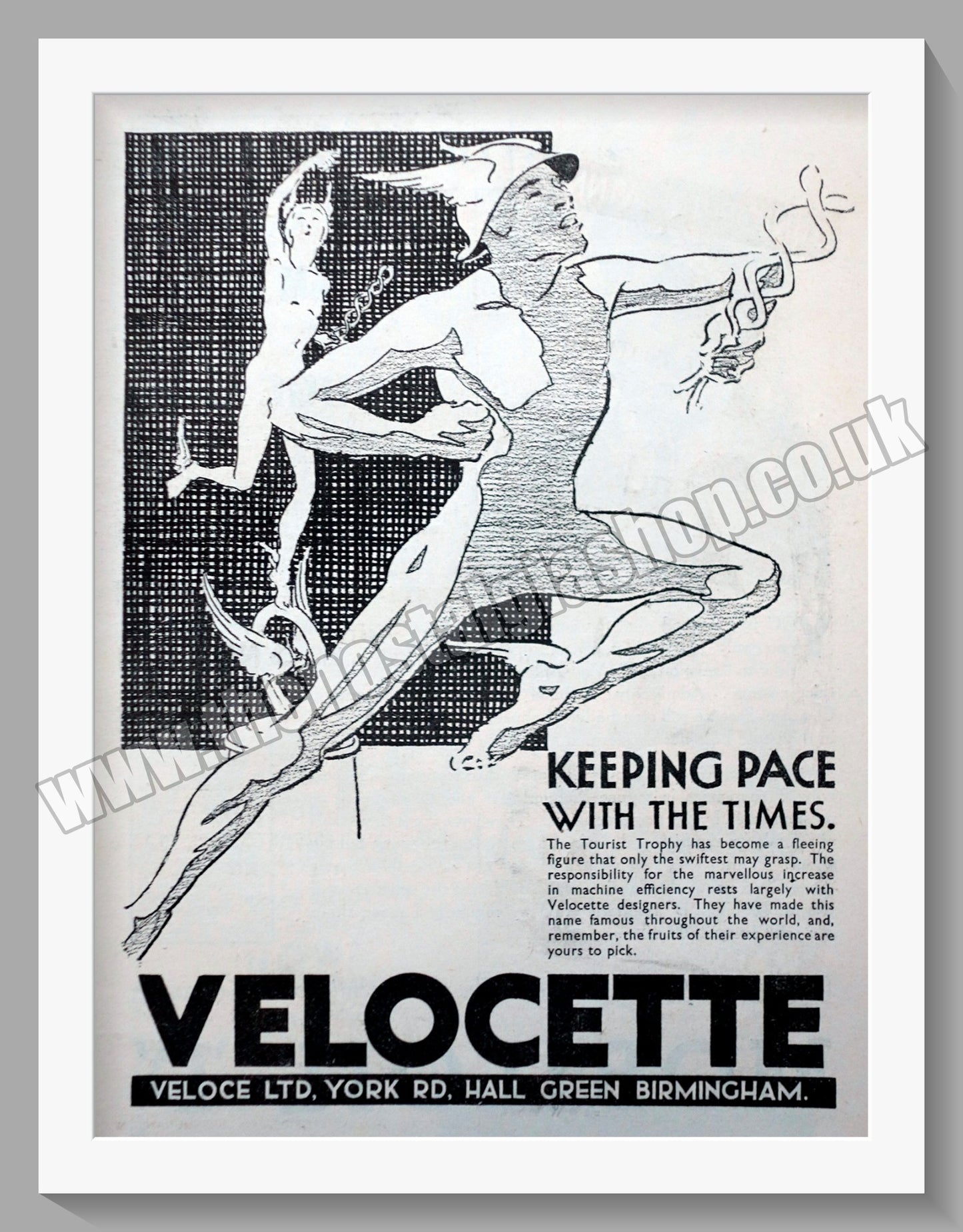 Velocette Motorcycles. Original Advert 1937 (ref AD58599)