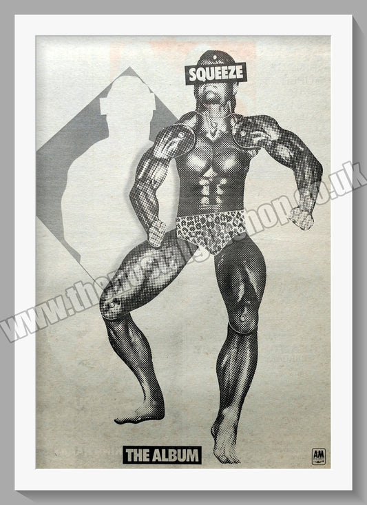 Squeeze The Album.  Original Advert 1978 (ref AD14762)