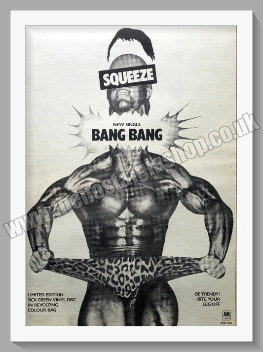 Squeeze Bang Bang.  Original Advert 1978 (ref AD14763)
