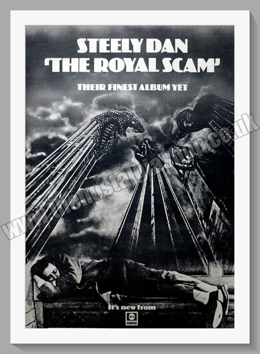 Steely Dan The Royal Scam.  Original Advert 1976 (ref AD14889)