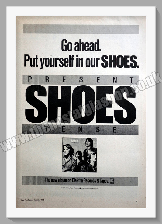 Shoes Present Tense. Original Advert 1979 (ref AD14964)