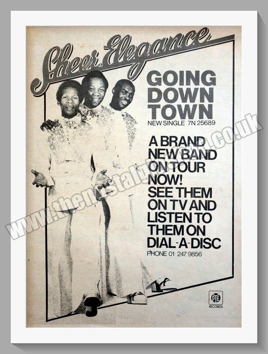 Sheer Elegance Going Down Town. Original Advert 1975 (ref AD15002)