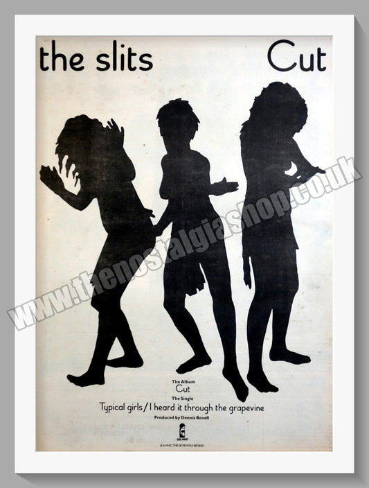 Slits (The) Cut. Original Advert 1979 (ref AD15030)