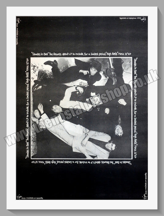 Shades In Bed High Heels. Original Advert 1979 (ref AD15037)