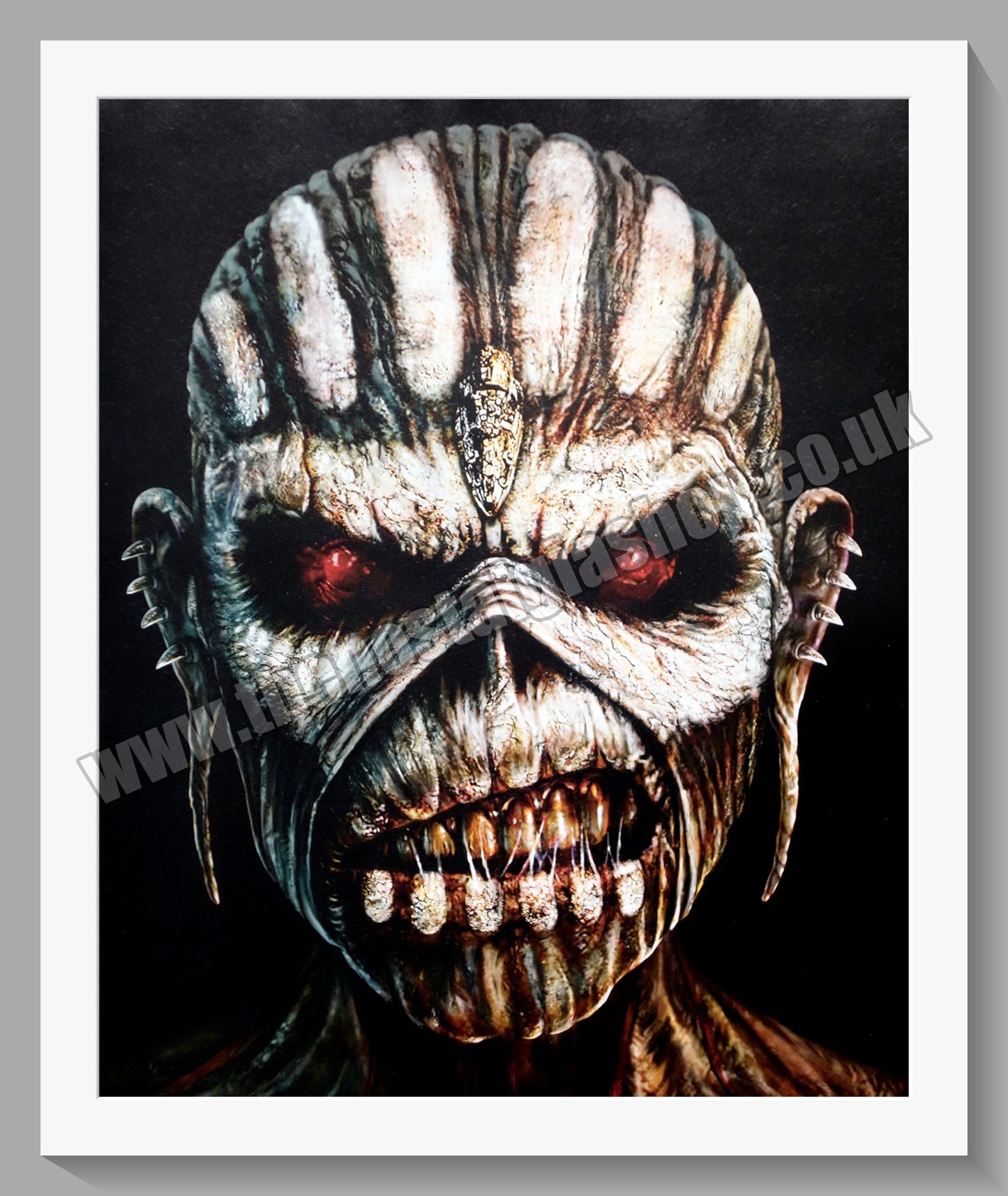 Iron Maiden. The Book Of Souls. 2015 Original Double Advert (ref AD60203)