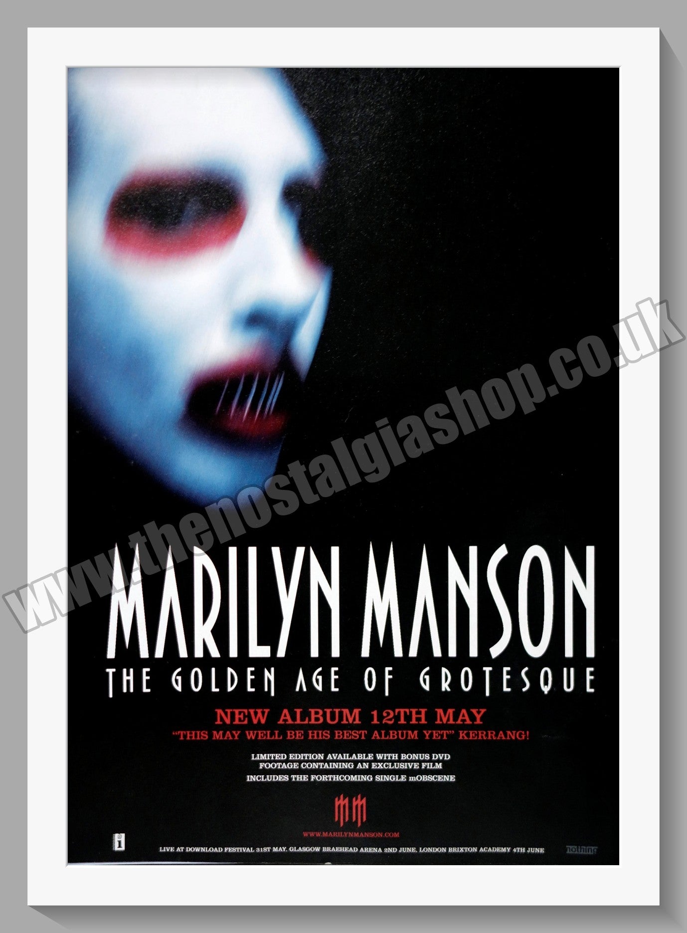 The Golden Age Of Grotesque Album Cover