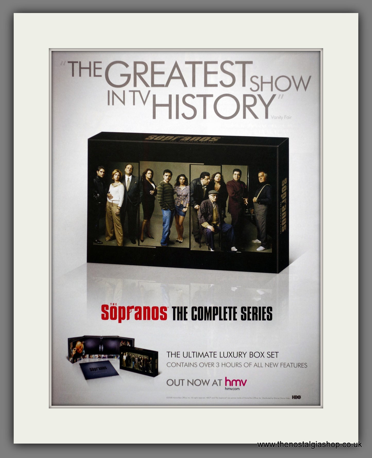 Sopranos (The). 2009 Original Advert (ref AD60795)