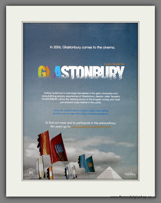 Glastonbury. 2006 Original Advert (ref AD60799)