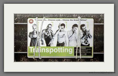 Trainspotting. 1997 Original Double Advert (ref AD60807)