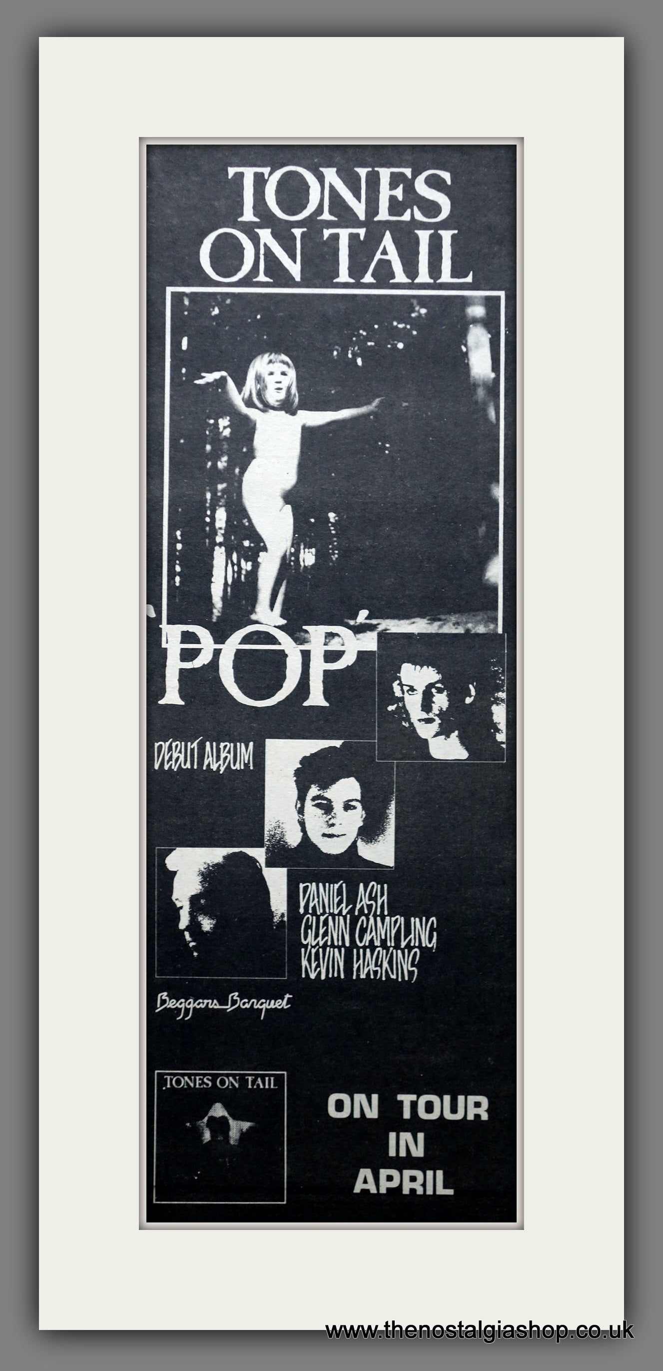 Tones On Tail. Pop. Vintage Original Advert 1984  (ref AD200343)