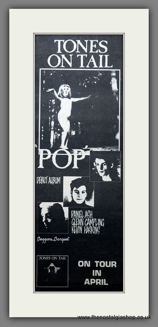 Tones On Tail. Pop. Vintage Original Advert 1984  (ref AD200343)