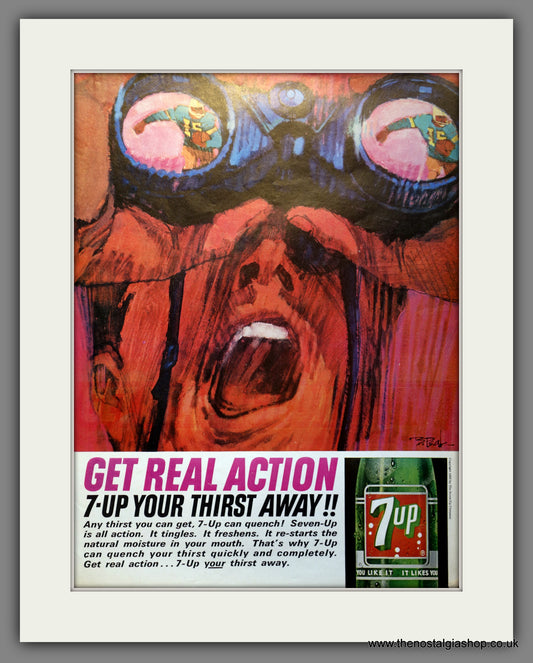 7-Up Drink. Original American Advert 1963 (ref AD300959)