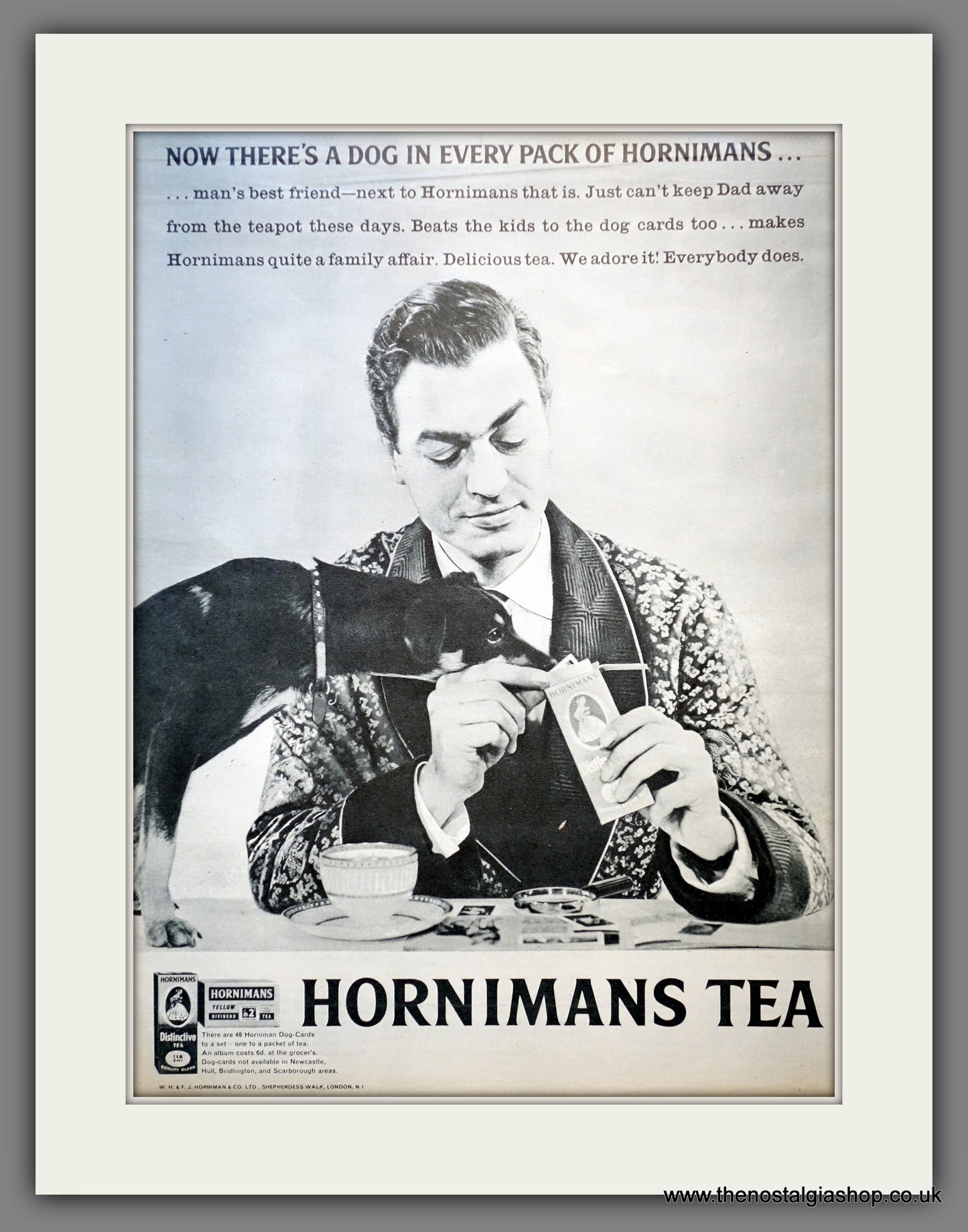 Hornimans Tea. Original Advert 1961 (ref AD300981)