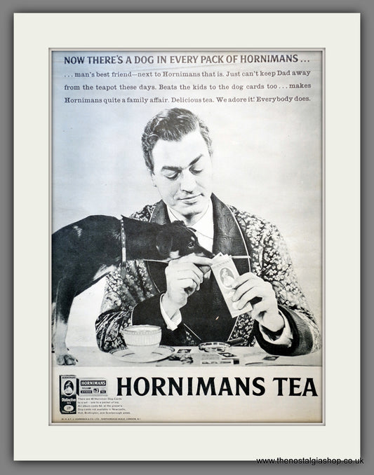 Hornimans Tea. Original Advert 1961 (ref AD300981)