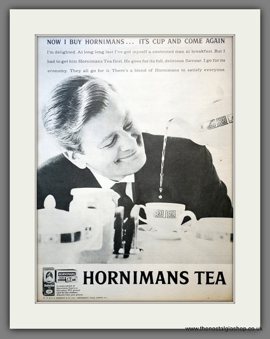 Hornimans Tea. Original Advert 1960 (ref AD300982)