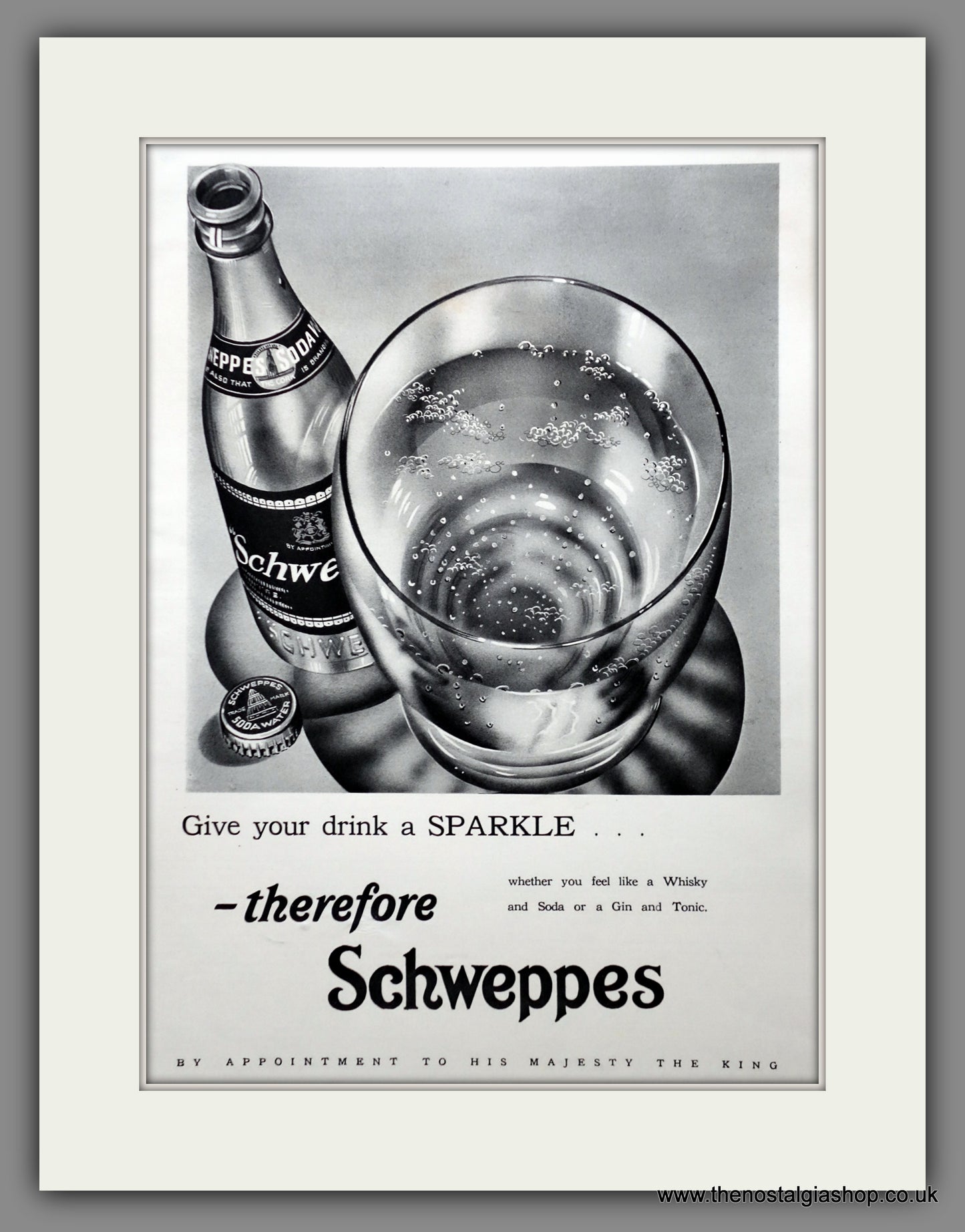 Schweppes Tonic Water. Original Advert 1933 (ref AD300998)